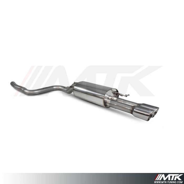 Catback avec tube intermediaire Ford Fiesta ST MK8.5